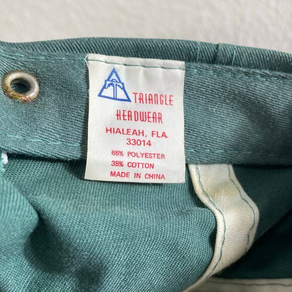 Vintage Charleston SC Baseball Cap Green Brown Adjustable Strapback Hat Headwear - Picture 3 of 12